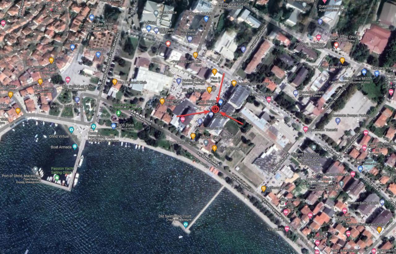 La Bella Apartments Ohrid Ngoại thất bức ảnh