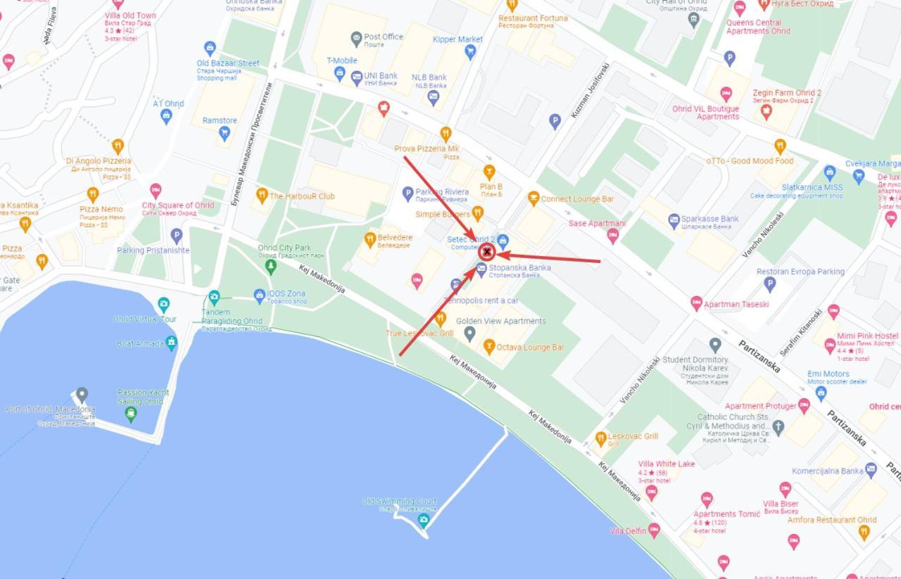 La Bella Apartments Ohrid Ngoại thất bức ảnh